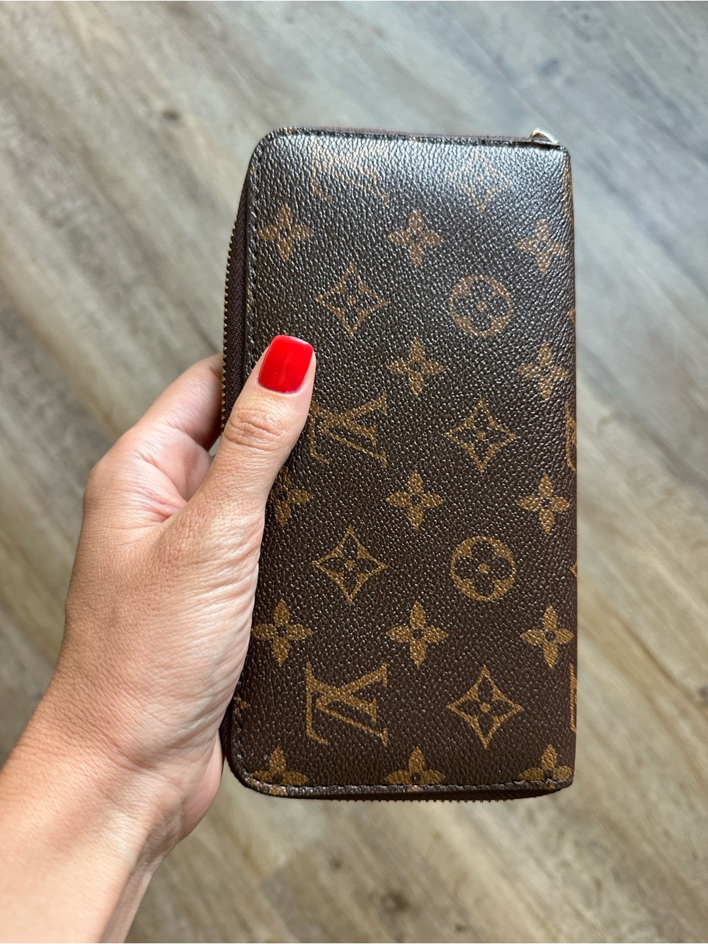 Louis Vuitton Monogram Zip Around Wallet